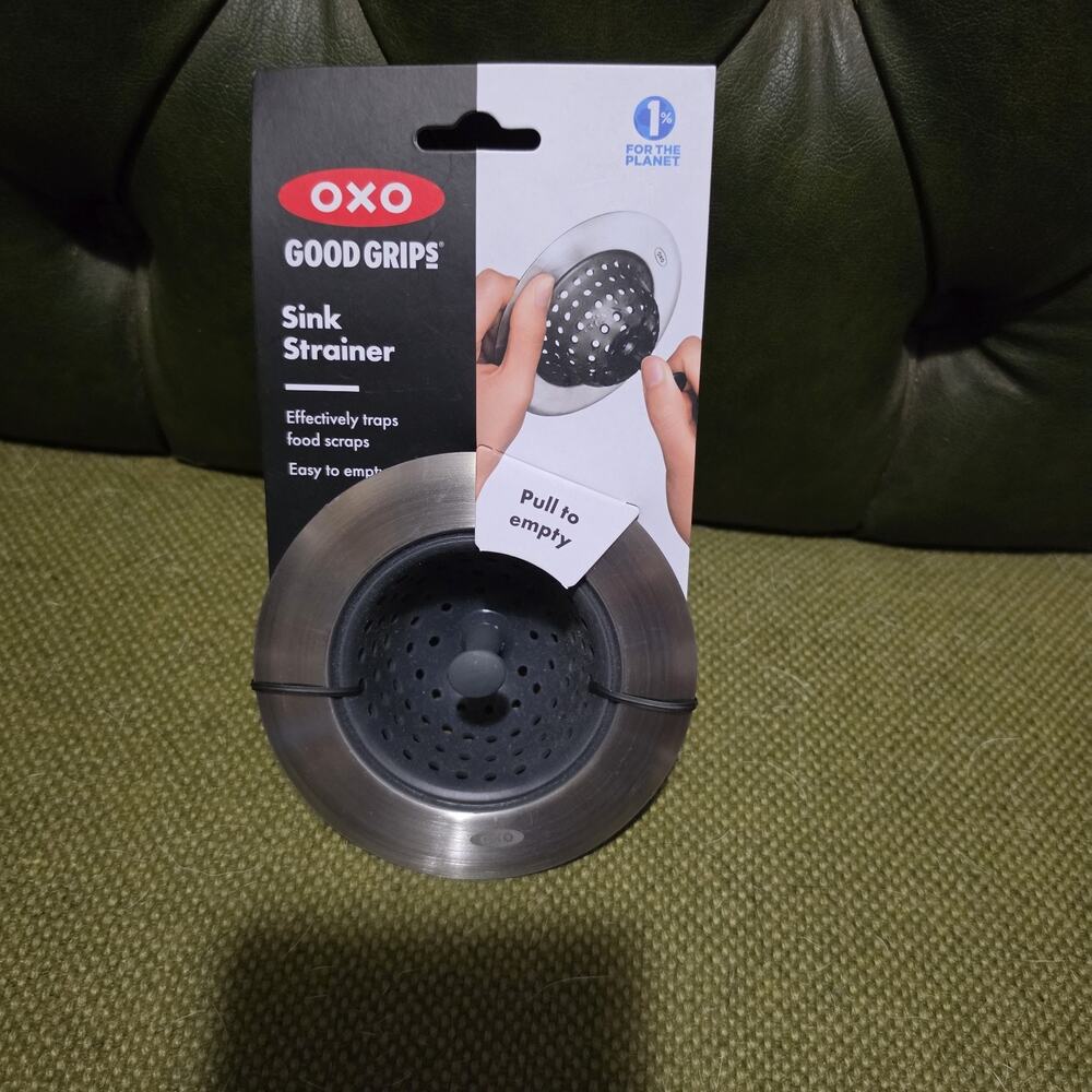 OXO Good Grips Silicone Sink Drain Strainer NWT